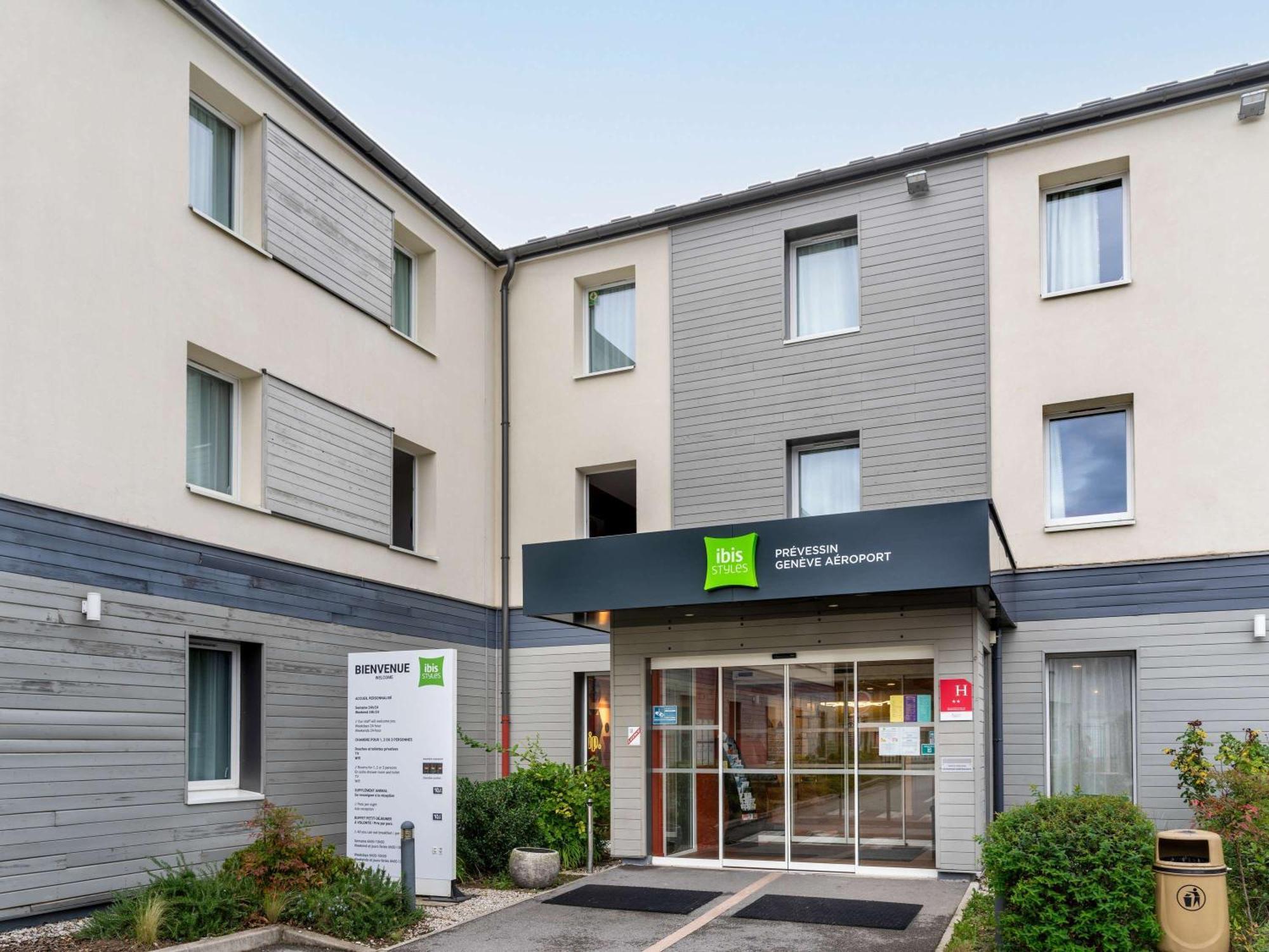 Hotel Ibis Styles Prevessin Geneve Aeroport Exterior foto